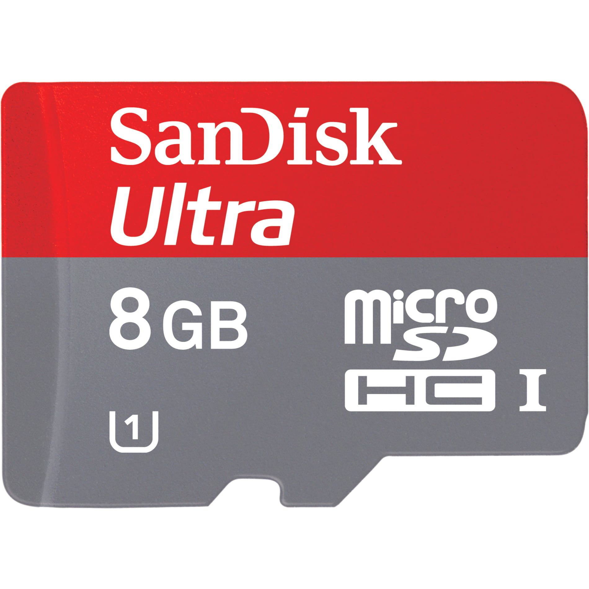 coal defect Bone marrow SanDisk Ultra 8 GB Class 10/UHS-I microSDHC, 1 Pack - Walmart.com