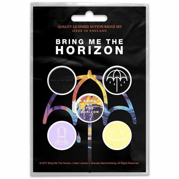 Bring Me The Horizon Button Badge Set (Set of 5)