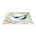thumbnail image 3 of Birds and Flowers 6-Piece 12x18in Durable Place Mats, Heat-Proof and Non-Slip, 3 of 8
