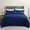 Navy, variant on JML Quilt Set Queen Size Lightweight Bedspread, Soft Summer Quilt Bedding Set Coverlet for All Seasons with 3 Piece (1 Quilt, 2 Pillow Shams), Black