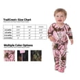 thumbnail image 3 of TrailCrest Infant Camo One Piece Footed Fleece Crawler, Pink & Camo, 0-3 Months, 3 of 4