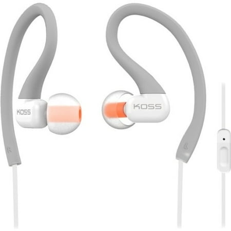- Koss KSC32IGRY Sportclip Headphones with Mic Grey