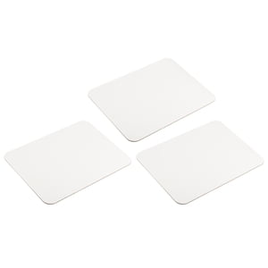 Unique Bargains Small Dry Erase Board, 12 ' x 9' Double Sided White Board Mini Lap Board , White 3Pack
