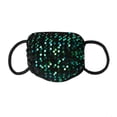 thumbnail image 7 of ZAZYULZ Going Out Sets for Women Ladies Autumn And Winter Sequins Small Fragrance Leisure Sports Long Sweater Pencil Pants Respirator Three Piece Suit(Green,M), 7 of 7