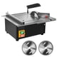 thumbnail image 1 of Sierra de mesa para decoración de carpintería de 2500 W, mesa de acero inoxidable recién mejorada con regla angular y respaldo ajustable, 1 of 8