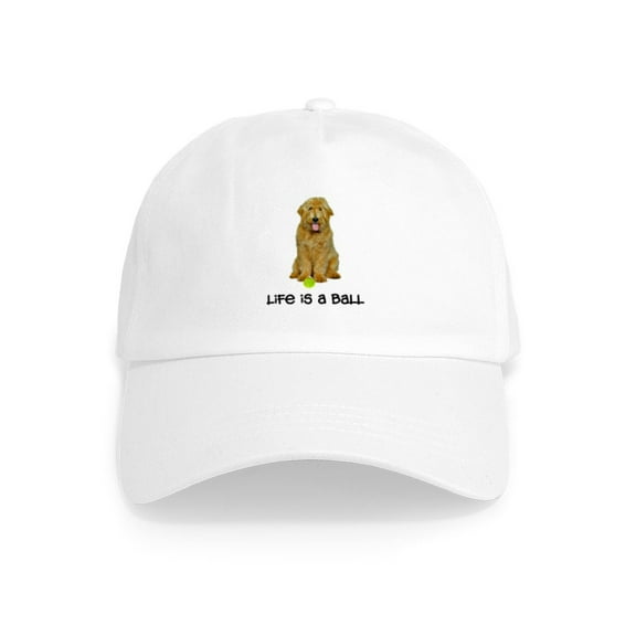 CafePress - Goldendoodle Life Cap - Adjustable 100% Brushed Unisex Casual Cotton Baseball Cap, Beige, 1