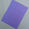 thumbnail image 3 of Wrapables Embossing Folder Paper Stamp Template for Scrapbooking, Card Making, DIY Arts & Crafts (Set of 2), Bubbles and Weave, 3 of 6