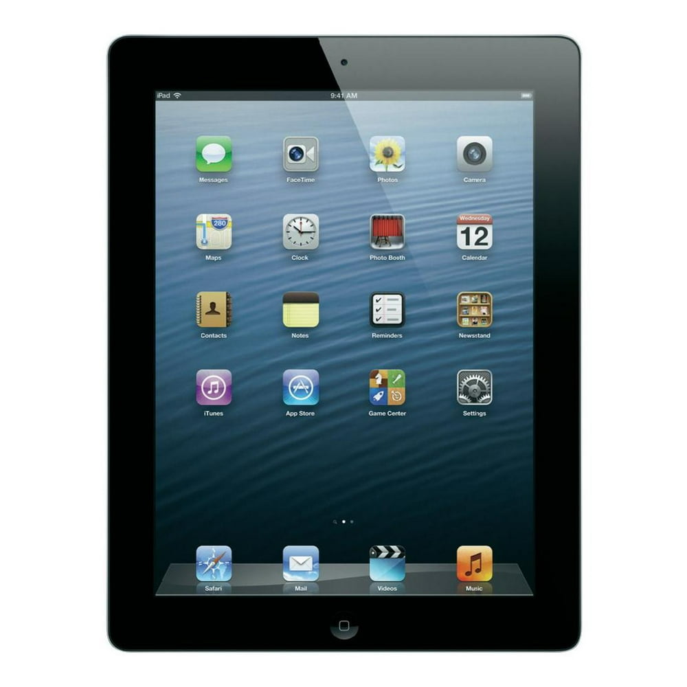 Apple iPad 4th Gen 16GB with Retina Display WiFi MultiTouch Tablet Black