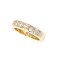 thumbnail image 2 of 14k Yellow Gold 1ct Genuine Round Diamond Brilliant Cut Solitaire Channel Set, 2 of 3