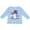 AE-Light Blue, variant on Inktastic Halloween Girls Unicorn Witch Girls Long Sleeve Toddler T-Shirt