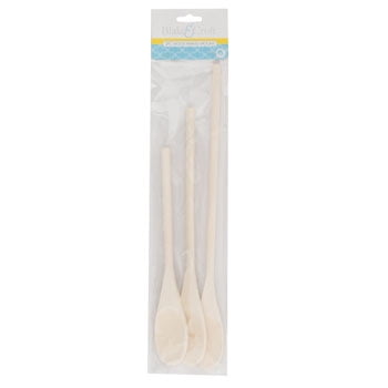 

MIXING SPOONS WOOD 3PC SET 14/12/10 IN L KITCHEN PBH Case Pack of 36