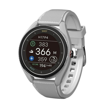 VoiceCaddie - T9 GPS Watch with Green Undulation and Slope - Gray