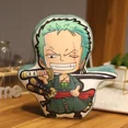 thumbnail image 2 of Almohada de dibujos animados Luffy Roronoa Zoro Sanji Chopper, juguetes de peluche de Anime, almohada de cojín, regalo de Navidad para niños, 1 pieza, 2 of 5
