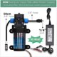 thumbnail image 1 of 5-30M New 45W Pump Self Priming Orange Misting Cooling System Adjustable Irrigation Sprinkler Kit with Power Supply Filter He Qiyong unisex, 1 of 2