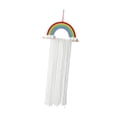 thumbnail image 1 of Soporte para moños para niñas, adorno para el pelo, estilo bohemio, para colgar en la pared o en la puerta, ideal para cumpleaños Blanco, 1 of 9