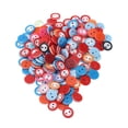 thumbnail image 2 of Botones De Costura, Plástico Duradero, Práctico Para El Hogar, Resistente Al Agua, Botones De Plástico Resistentes, Coloridos, Reemplazables Para Decoración YLSHRF Sewing Buttons, 2 of 8