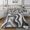 thumbnail image 1 of Erosebridal Stripes Lines Coverlet Set King,Abstract Geometric Bedding Set,Gradient Ombre Bedspread Sets King Size,Microfiber Geometry Bedroom Decorative,3 Pieces, 1 of 5