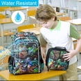 thumbnail image 2 of Set de mochilas WZLVO Dinosaur resistentes al agua para niños, 3 piezas, 2 of 6