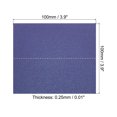thumbnail image 2 of Unique Bargains Table Name Place Cards,50pack Favor Decor Foldable Blank Card, Blue, 2 of 5
