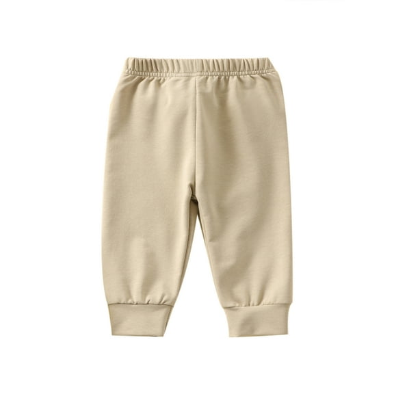 Bagilaanoe Newborn Baby Girls Boys Pants 6M 12M 18M 24M Infant Solid Color Spring Autumn Loose Trousers