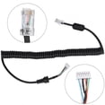 thumbnail image 2 of Cable de micrófono de mano Bling Bling Para walkie talkie YAESU, 2 of 7