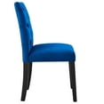thumbnail image 4 of Modway Marquis Performance Velvet Dining Chairs - Set of 2, Blue, 4 of 9
