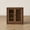 Walnut, variant on CHIC HOUSE Storage Cabinet with Acrylic Doors & Shelves, Modular Fluted Sideboard Buffet Cabinets, Small Coffee Bar Kitchen Pantry, Modern Media Console Cabinet for Living Room, Bedroom, White