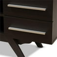 thumbnail image 6 of Baxton Studio Ashfield Mid-Century Modern Dark Brown Finished Wood TV Stand, 6 of 10