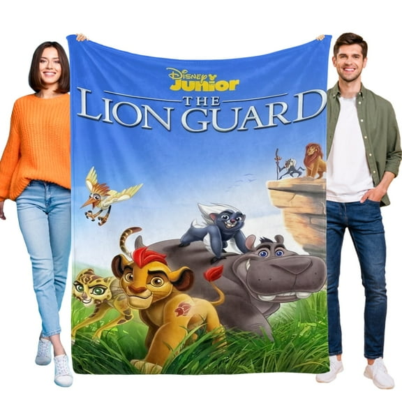 Throw Blanket for The Lion Guard Bed Couch Soft Warm Flannel Blanket for Kids Boys Girls Gifts Home Decor 30x40 Inch
