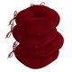 thumbnail image 1 of Downluxe Cojines Redondos Para Sillas De Exterior, Impermeables, De Espuma Viscoelástica, Cojines Para Muebles De Patio, 15 X 15 Pulgadas, Color Burdeos, Paquete De 4 Para Decoración De Muebles De Jar, 1 of 1