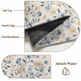 thumbnail image 6 of Large Area Rugs for Living Room Bedroom, Blue Pink Flowers 8'x10' Rug Washable Carpet Runner Indoor Outdoor, Spring Floral Elegant Pastoral Rustic Non Slip Floor Mats Rug for Kitchen, Patio, 6 of 8