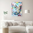 thumbnail image 3 of DIY 5D Diamond Painting Kit - 30x40cm Rectangle Canvas with Cute Deer Pattern, Multicolor Acrylic Rhinestones, Fashion Home Decor for Living Room/Office, Includes Pen, Tray & Glue Tools, Ideal Gift, 3 of 6