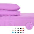 thumbnail image 1 of Juego de Sábanas Individual 2800 Hilos Extra Suave Premium Textura Rayada Soft Nature, 1 of 5