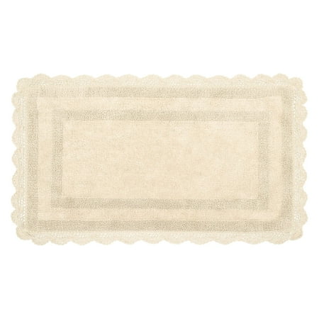 Laura Ashley Crochet Cotton Bath Rug Walmart Com