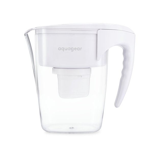Aquagear Water Filter Pitcher Lead, Chlorine, PFOA/PFOS