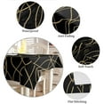 thumbnail image 6 of Twisted Lines Art Black Background Wedding Decorative Kitchen Waterproof Tablecloth Gourmet Party Dining Table Cover Cloth, 6 of 7