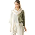 thumbnail image 1 of wonima44 Wander Agio Pashmina Shawl Party Wraps Evening Dress Bridesmaid Long Cotton Scarves for Wedding, 1 of 1
