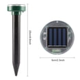 thumbnail image 4 of Nuevo Repelente Ratas Con Solar Repelente Ratas Granja Ultrasónico Vibratorio (paquete 2), 4 of 9