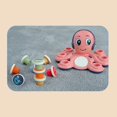 thumbnail image 4 of Bebé pulpo Tambor de percusión educativo y sonidos juguetes para de 6 a regalos de cumpleaños Rosado Baoblaze Tambor de música infantil, 4 of 8