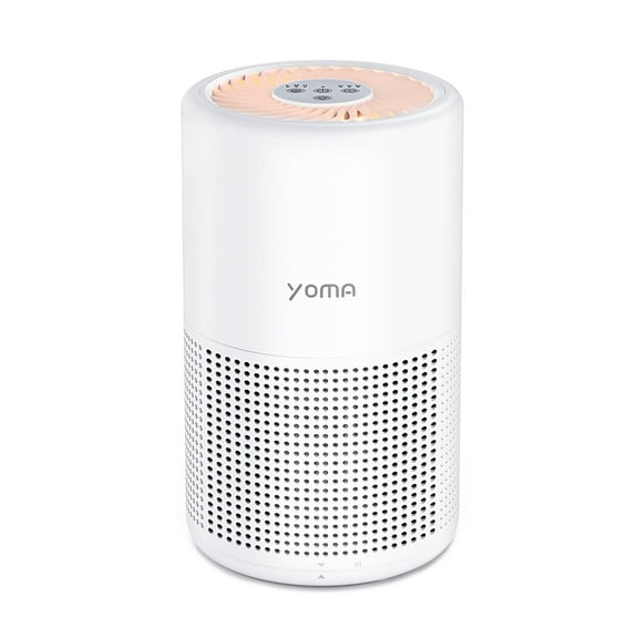 YOMA Air Purifiers for Bedroom True HEPA Air Filter, Portable Small Air Purifier for Home, Office, Living Room