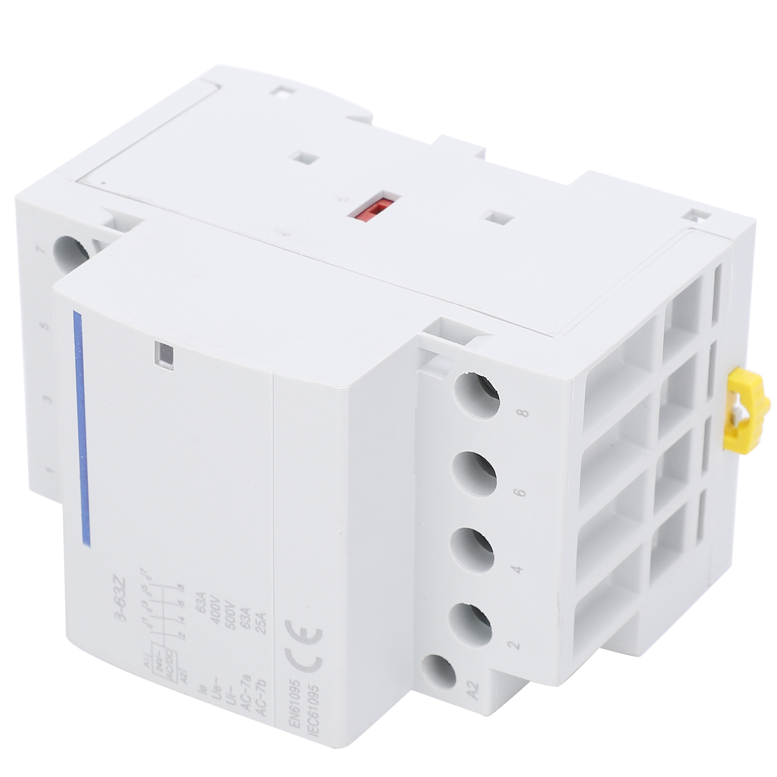 Contacteur Modulaire AC BCH8-20M - 24V 20A 4P - Pour Circuit Domestique, Contrôle Moteur Et Rail DIN - Silencieux Et économe