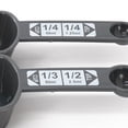 thumbnail image 4 of Oster Bluemarine 4 Piece Dual-Function Plastic Measuring Scoops in Gray, 4 of 5