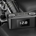 thumbnail image 2 of Power Car  PD+QC3.0 Quick Charge Adapter 2-Socket Power Splitter 12-24V with LED Voltage Detection for Car Truck SUV, 2 of 6
