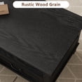 thumbnail image 4 of Farmhouse Coffee Table with 2 Drawers & Open Shelf - 47 Inch Rustic Rectangle Center Table - 6 Sturdy Legs - Black, 4 of 8
