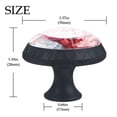 thumbnail image 4 of 4 Pcs Coral Knobs for Kitchen Cabinet Cupboard Dresser Bookcase Drawer Pulls Handles Round Home Decor, 4 of 8