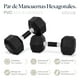 thumbnail image 5 of Set De Mancuernas Eleva  ELEVA-2MH Hexagonal 25 Lb Con 2 Pz, 5 of 8