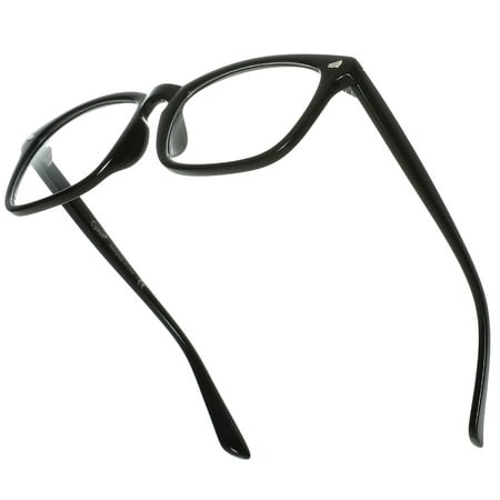 Cyxus Classic Computer Reading Glasses +1.0 for Anti Harmful Blue Light UV Reduce Eyestrain, Men/Women Readers 2082