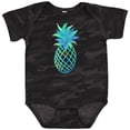 thumbnail image 3 of Inktastic Blue and Green Pineapple Boys or Girls Baby Bodysuit, 3 of 5