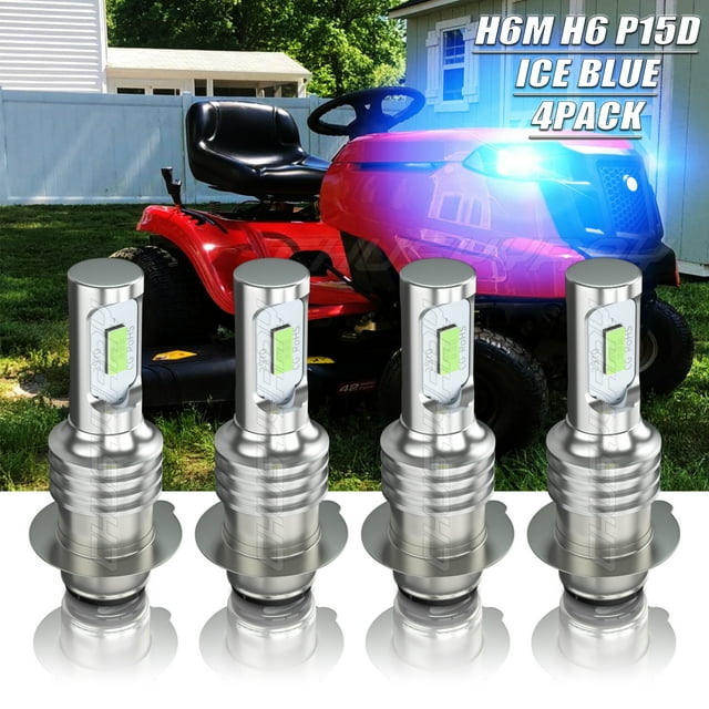 LED Kit High Power H6 Headlight Lights Bulbs 8000K for Yamaha YFZ 450 2004–2013