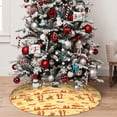 thumbnail image 5 of Sikiie Wild West Colorful 30-48 inches {designName} Print Christmas Tree Skirt Snowman Xmas Tree Skirt with Edge Christmas Decorations for Holiday Party36", 5 of 7